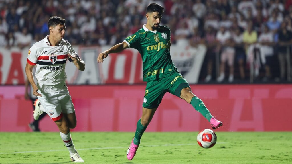 Onde assistir São Paulo x Palmeiras ao vivo - Campeonato Brasileiro nesta segunda-feira (29/04/2024). Foto: Cesar Greco/Ag. Palmeiras