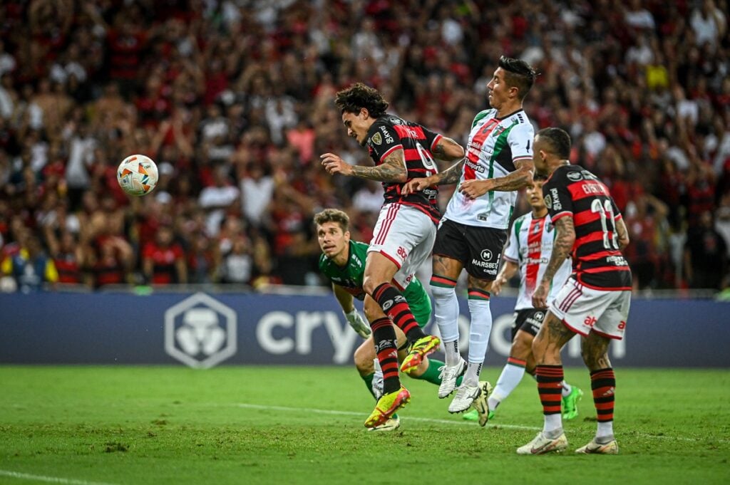 Onde assistir Palmeiras x Flamengo ao vivo - Campeonato Brasileiro neste domingo (21/04/2024). Foto: Twitter Conmebol