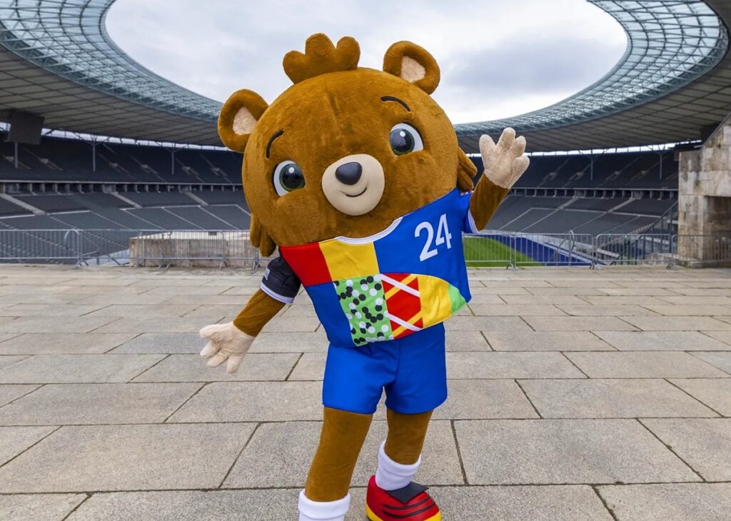 Mascote da Eurocopa 2024. Foto: Uefa