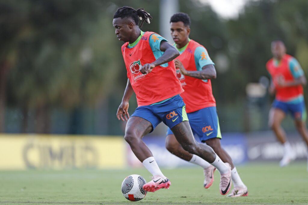 Treino da Seleção Brasileira. Foto: Rafael Ribeiro/CBF