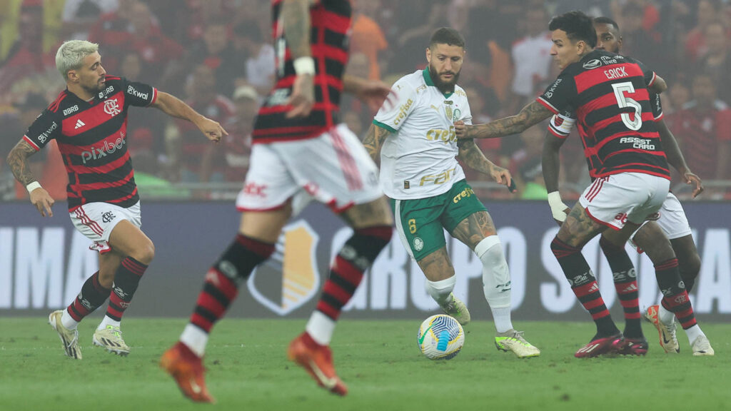 Onde assistir Palmeiras x Flamengo ao vivo - Copa do Brasil nesta quarta-feira (07/08/2024). Foto: Cesar Greco/Ag. Palmeiras