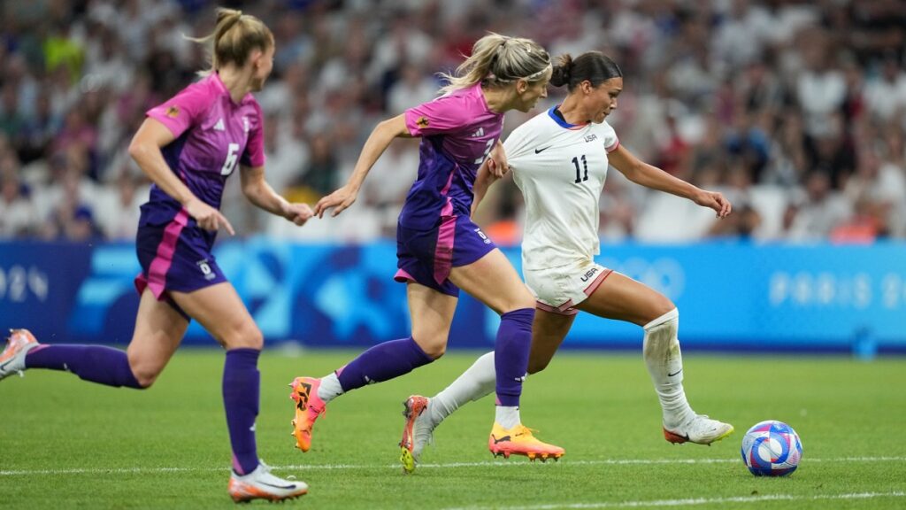 Onde assistir Estados Unidos x Alemanha ao vivo - Futebol Feminino Olimpíadas nesta terça-feira (06/08/2024). Foto: U.S. Women's National Soccer Team