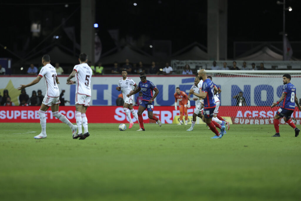 Onde assistir Flamengo x Bahia ao vivo - Copa do Brasil nesta quinta-feira (12/09/2024). Foto: Rafael Rodrigues/EC Bahia