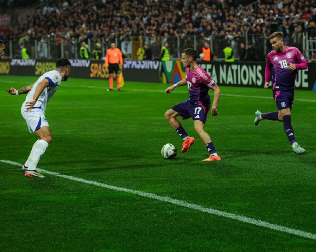 Onde assistir Alemanha x Holanda ao vivo - Liga das Nações nesta segunda-feira (14/10/2024). Imagem: Divulgação Alemanha