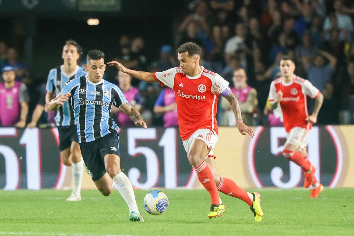 Onde assistir Internacional x Grêmio ao vivo - Fase única neste sábado (19/10/2024). Imagem: Ricardo Duarte/SCI