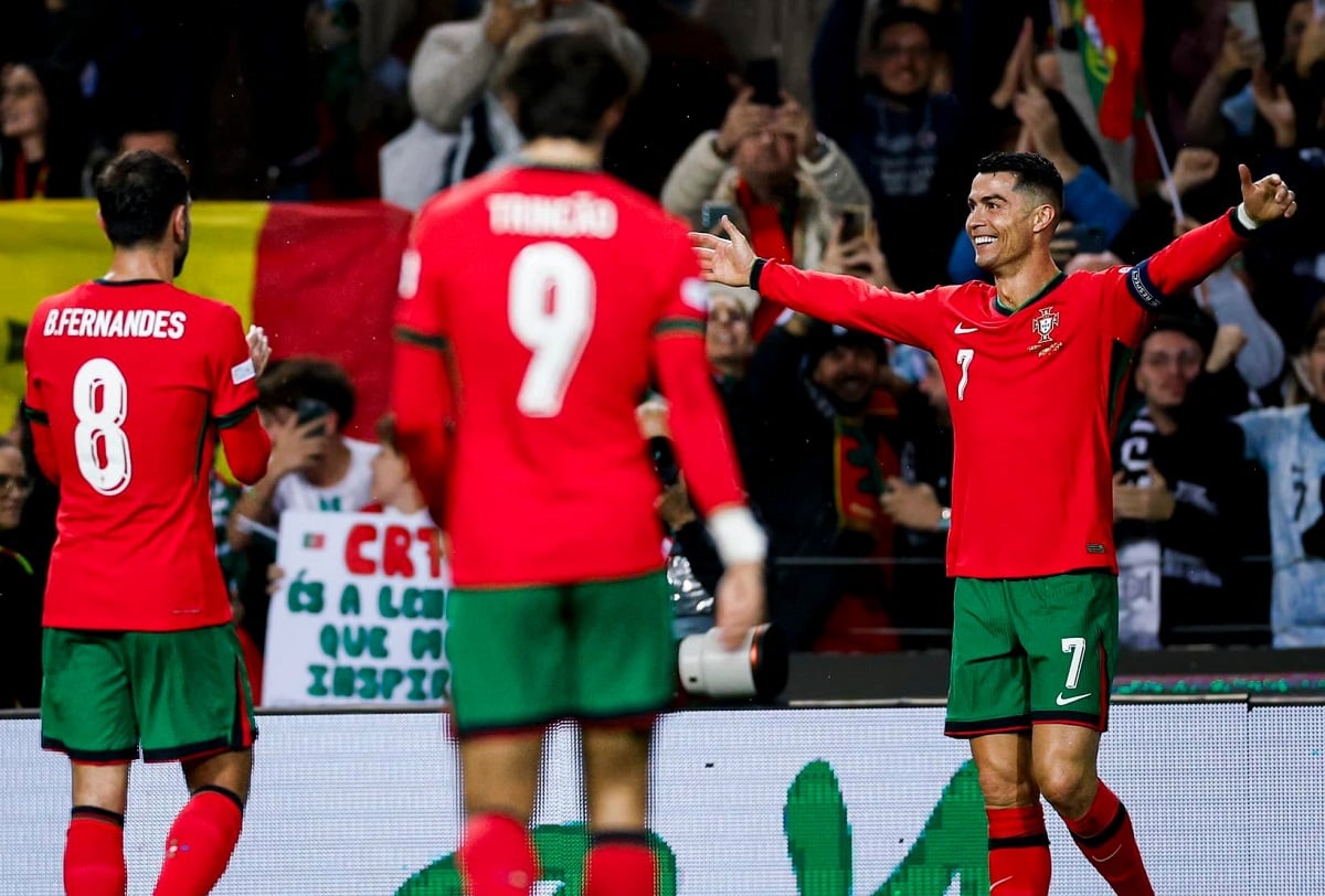 Onde assistir Croácia x Portugal ao vivo - Liga das Nações nesta segunda-feira (18/11/2024). Imagem: Divulgação Portugal