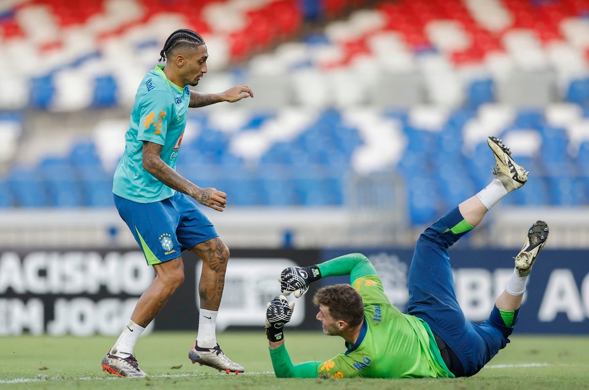 Onde assistir Venezuela x Brasil ao vivo - Eliminatórias nesta quinta-feira (14/11/2024). Imagem: Rafael Ribeiro/CBF