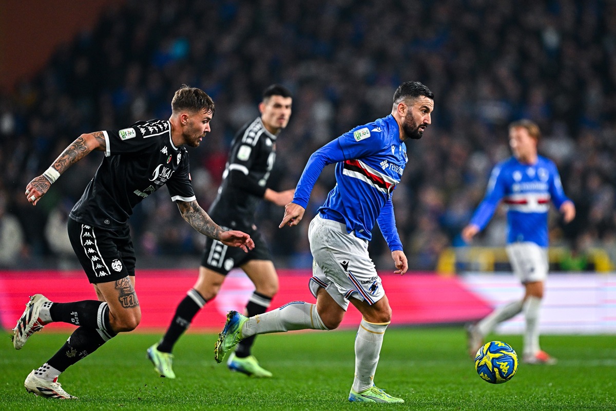 Onde assistir Roma x Sampdoria ao vivo - Copa da Itália nesta quarta-feira (18/12/2024). Imagem: Divulgação Sampdoria