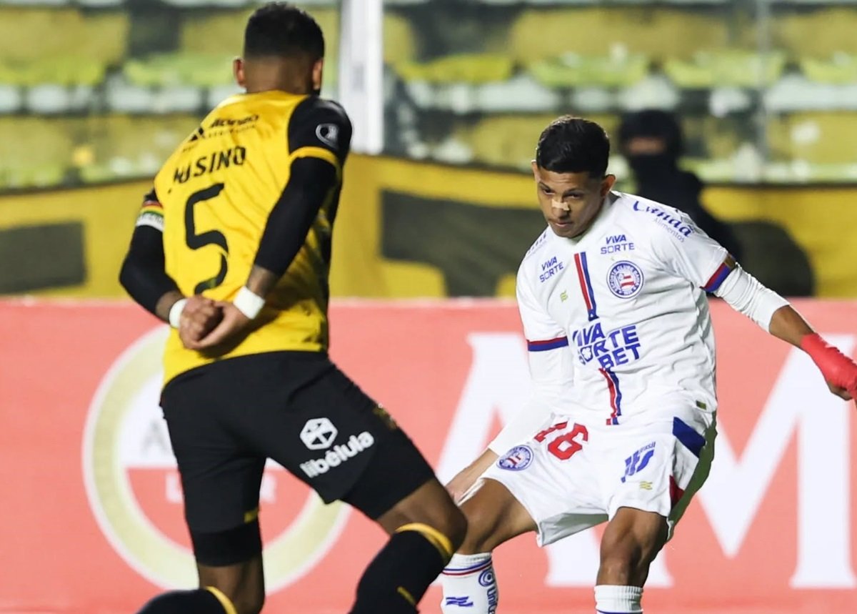 Onde assistir Bahia x The Strongest ao vivo - Copa do Brasil nesta terça-feira (25/02/2025). Imagem: Divulgação Bahia