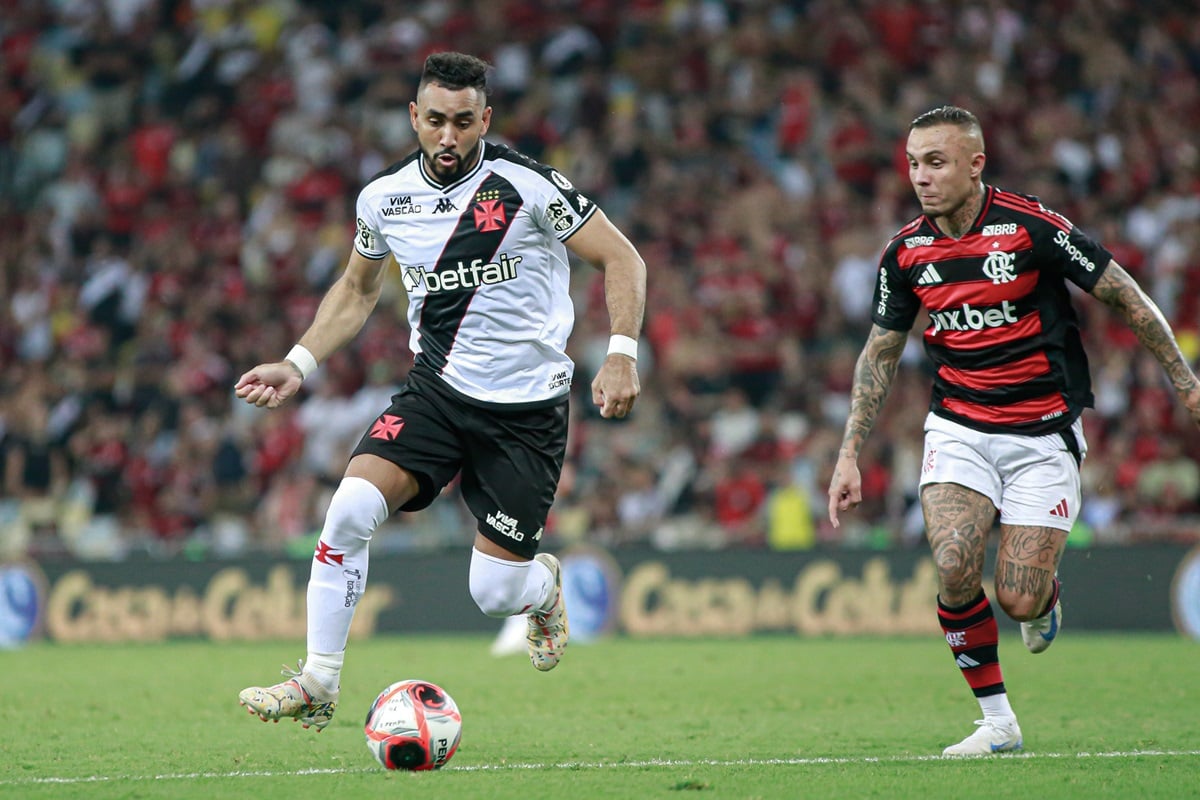 Vasco x Flamengo ao vivo; onde assistir neste sábado (1), pelo Campeonato Carioca. Imagem: Matheus Lima/CR Vasco