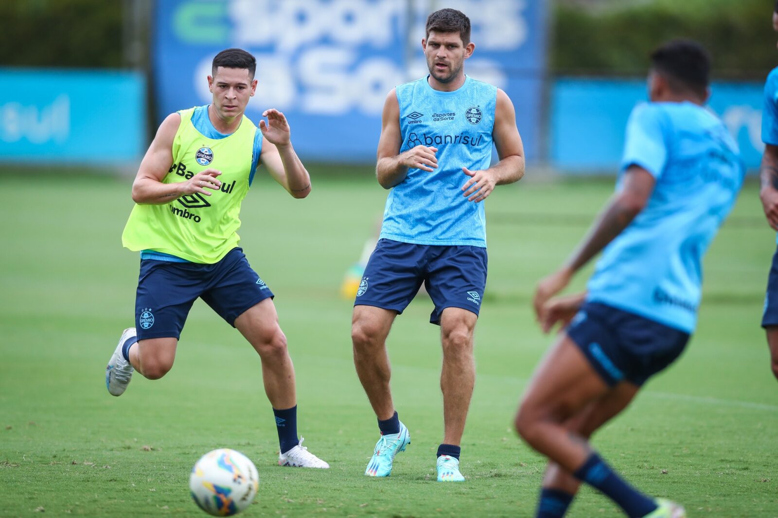 Grêmio x Guarany de Bagé ao vivo; onde assistir, horário e escalações do jogo deste sábado (2) pelo Gauchão. Foto: Lucas Uebel/GFBPA