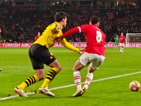 Borussia Dortmund x PSV ao vivo; onde assistir, horário e escalações do jogo desta quarta (13) pela Liga dos Campeões. Foto: Uefa