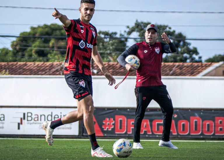 Atlético-GO x Goiânia ao vivo; onde assistir, horário e escalações do jogo desta segunda (25) pelo Goiano. Foto: Ingryd Oliveira/Atlético-GO