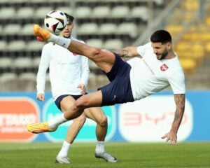 Onde assistir Dinamarca x Sérvia ao vivo - Eurocopa nesta terça-feira (25/06/2024). Foto: Divulgação Sérvia