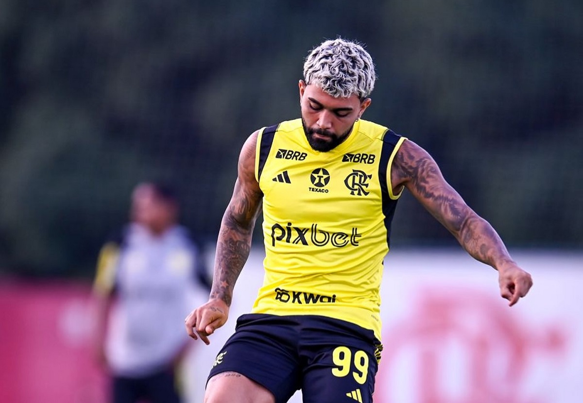 Bomba! Gabigol é fica suspenso novamente no caso do antidoping . Foto: Divulgação Flamengo