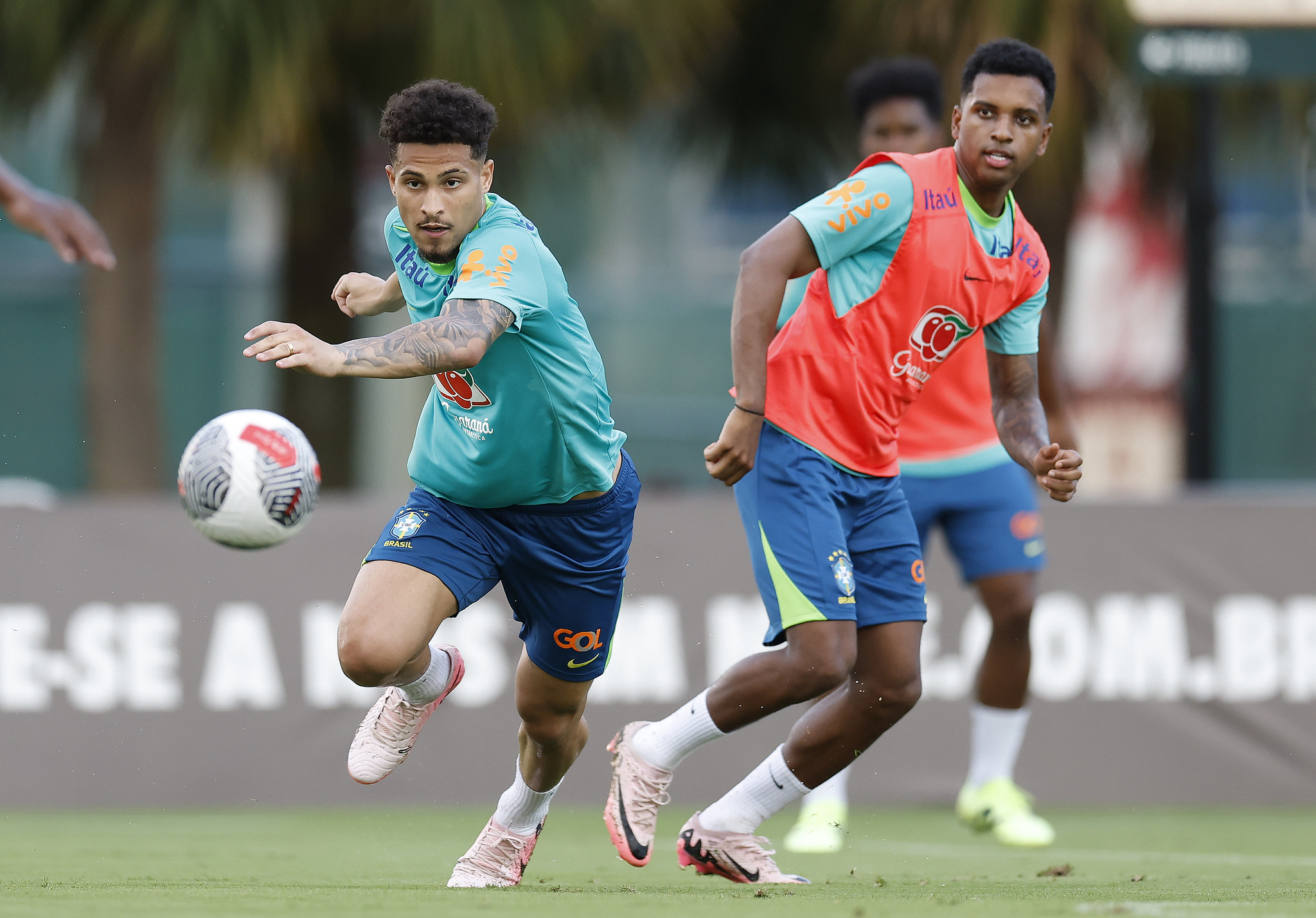 Treino da Seleção Brasileira. Foto: Rafael Ribeiro/CBF