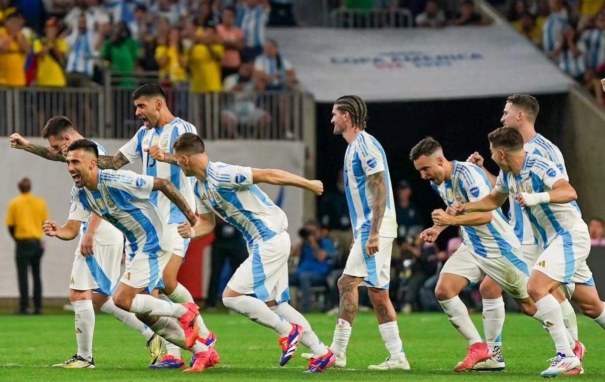 Onde assistir Argentina x Canadá ao vivo - Copa América nesta terça-feira (09/07/2024). Foto: Divulgação AFA