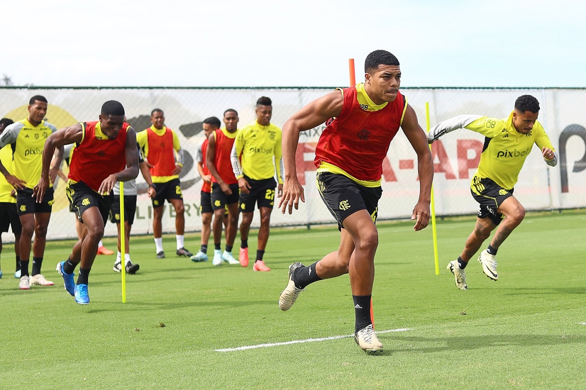 Onde assistir Flamengo x Bragantino ao vivo - Brasileirão neste domingo (25/08/2024). Foto: Divulgação Flamengo