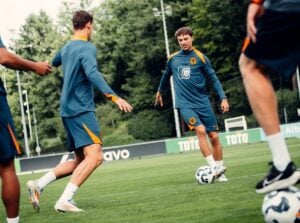 Treino da Seleção da Holanda. Foto: Divulgação