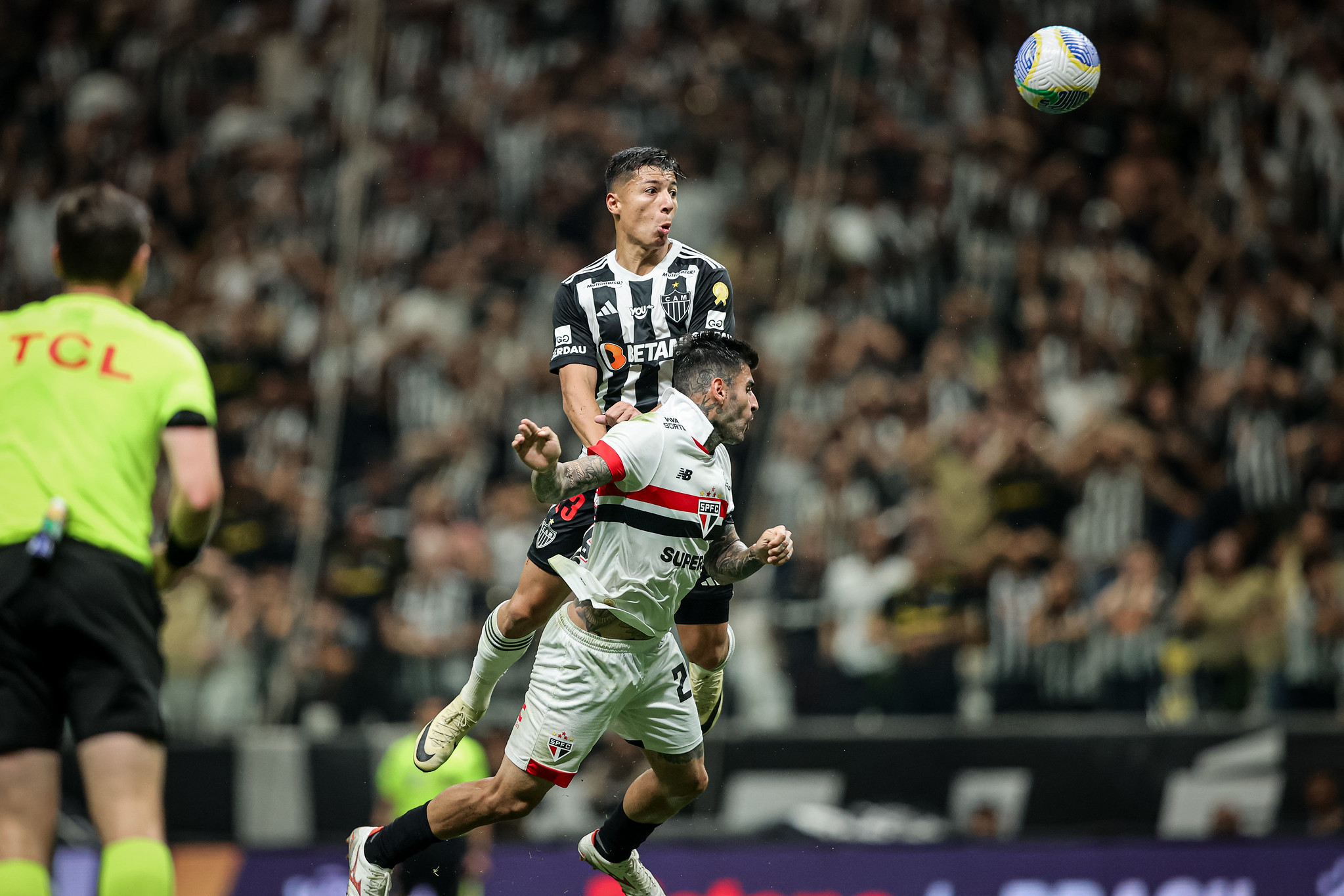 Onde assistir Atlético-MG x Bragantino ao vivo - Brasileirão neste domingo (22/09/2024). Foto: Pedro Souza/Atlético