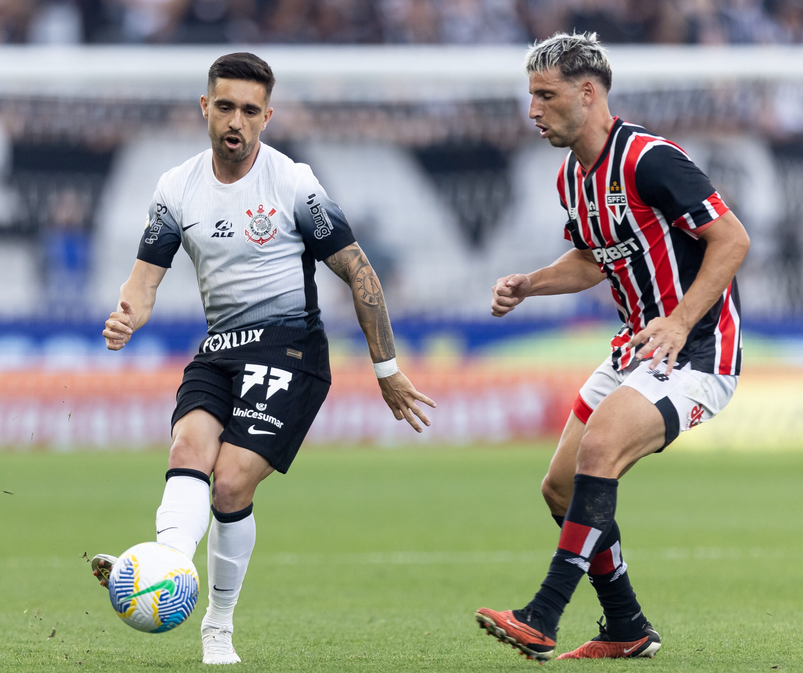 Onde assistir Cuiabá x São Paulo ao vivo - Brasileirão neste sábado (05/10/2024). Imagem: Rodrigo Coca/Ag. Corinthians