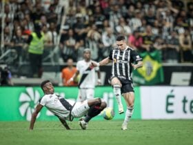 Onde assistir Atlético-MG x Internacional ao vivo - Brasileirão neste sábado (26/10/2024). Imagem: Pedro Souza/Atlético