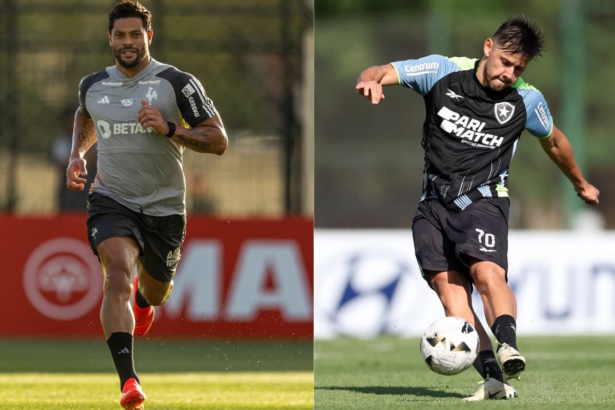 Onde assistir Atlético-MG x Botafogo ao vivo - Libertadores neste sábado (30/11/2024). Imagens: Pedro Souza/Atlético e Vitor Silva/BFR