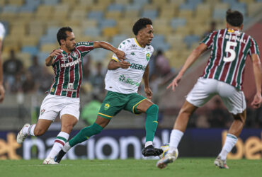 Lance do jogo entre Fluminense x Cuiabá. Imagem: AssCom Dourado