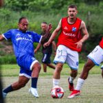 Onde assistir Taubaté x Marcílio Dias ao vivo - Copinha neste sábado (04/01/2025). Imagem: Victor Cônsoli/Taubaté