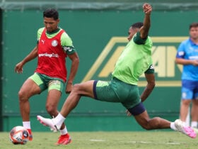 Onde assistir Palmeiras x Portuguesa ao vivo - Paulistão nesta quarta-feira (15/01/2025). Imagem: Cesar Greco/Ag. Palmeiras