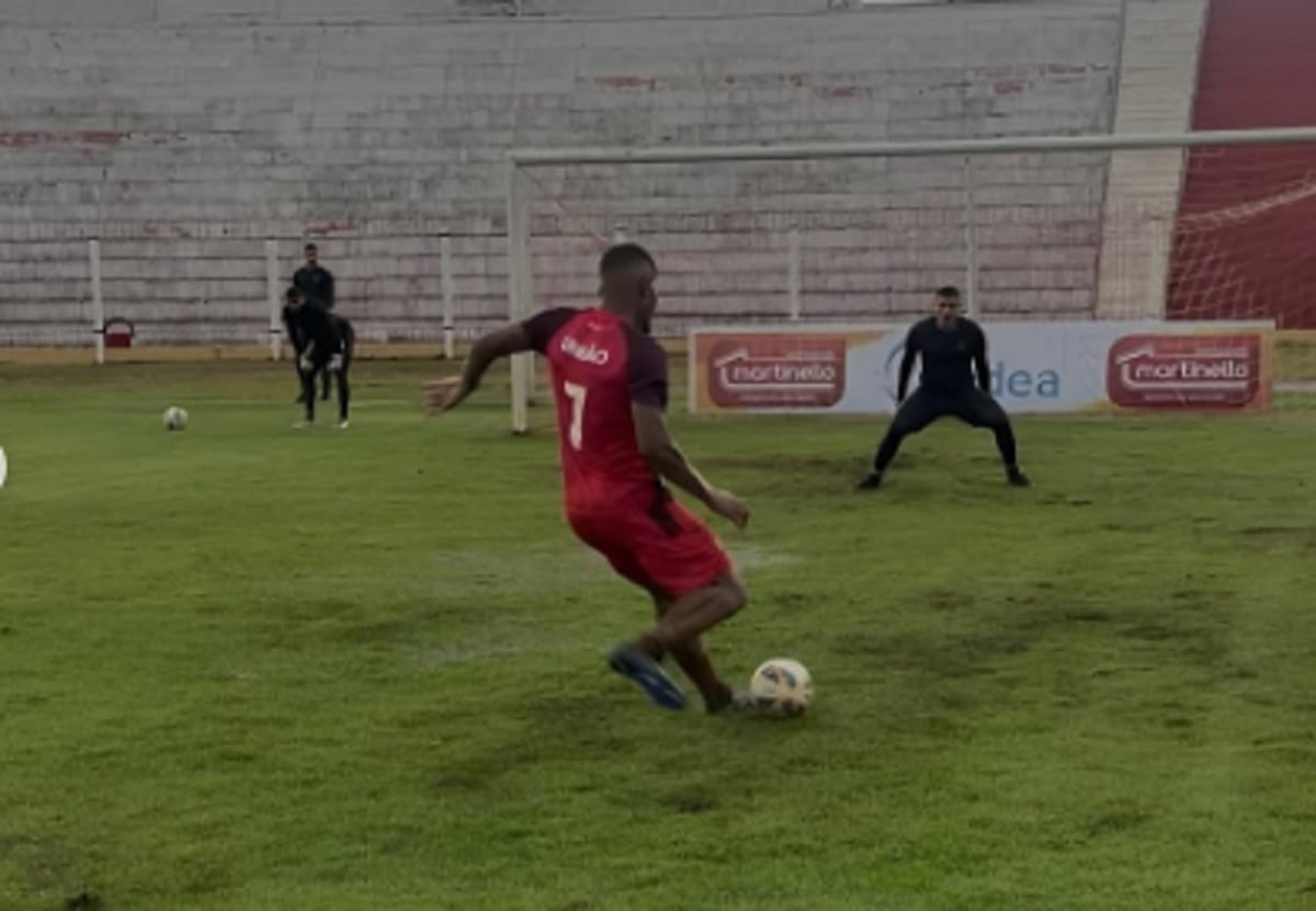 Jogadores do União durante treino. Imagem: Divulgação União