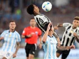 Onde assistir Botafogo x Racing ao vivo - Recopa Sul-Americana nesta quinta-feira (27/02/2025). Imagem: Vitor Silva/BFR