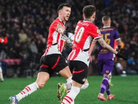 PSV x Arsenal ao vivo; onde assistir nesta terça-feira (4), pela Liga dos Campeões. Imagem: Divulgação PSV