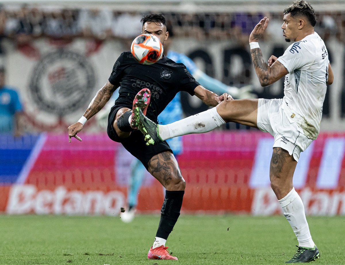 Corinthians x Santos ao vivo; onde assistir neste domingo (9), pelo Campeonato Paulista. Imagem: Rodrigo Coca/Ag. Corinthians